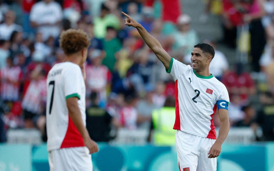 JO Paris 2024 :Le Maroc écrase l’Égypte 6-0 et remporte la médaille de bronze